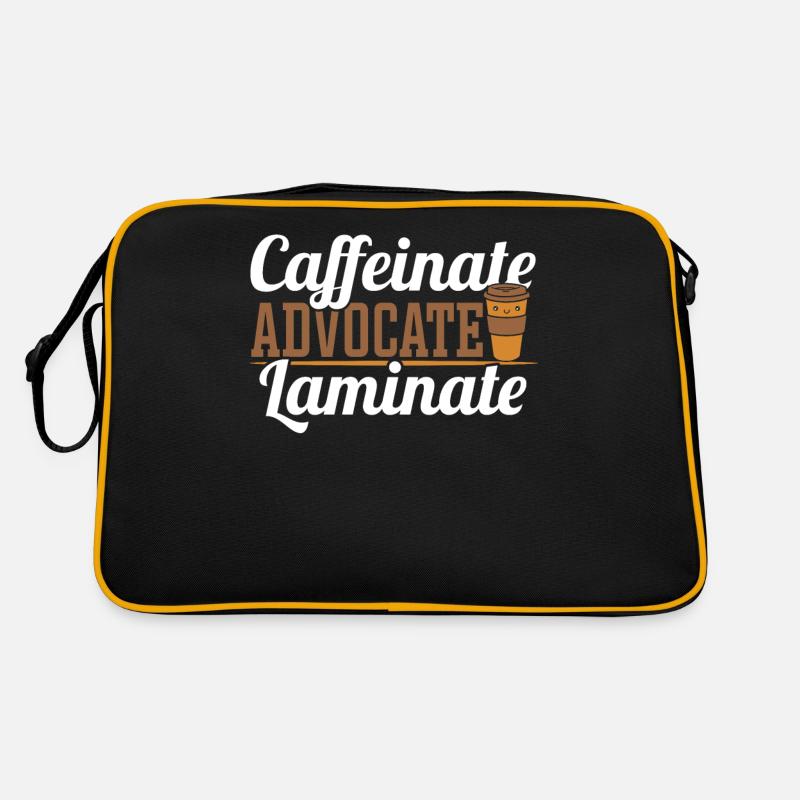 Caffeinate Advocate Laminate Enseignant en éducation spécialisée SPED Sac Retro