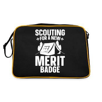 Insigne d’honneur scout - Sac Retro - noir/or - Dos