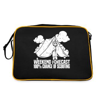 Amusement scout - Sac Retro - noir/or - Dos