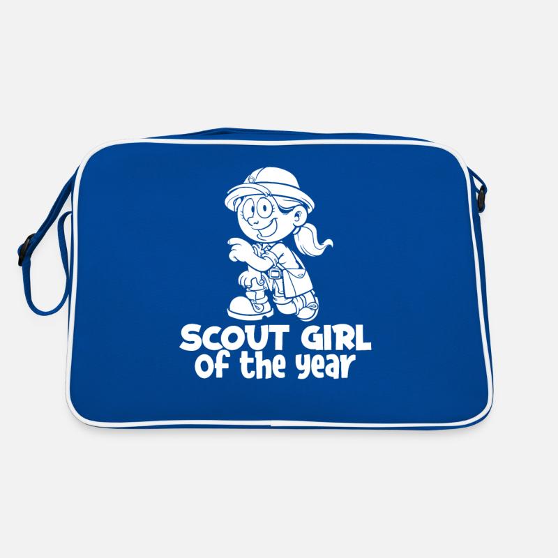 Boy Scout Girl Retro Bag