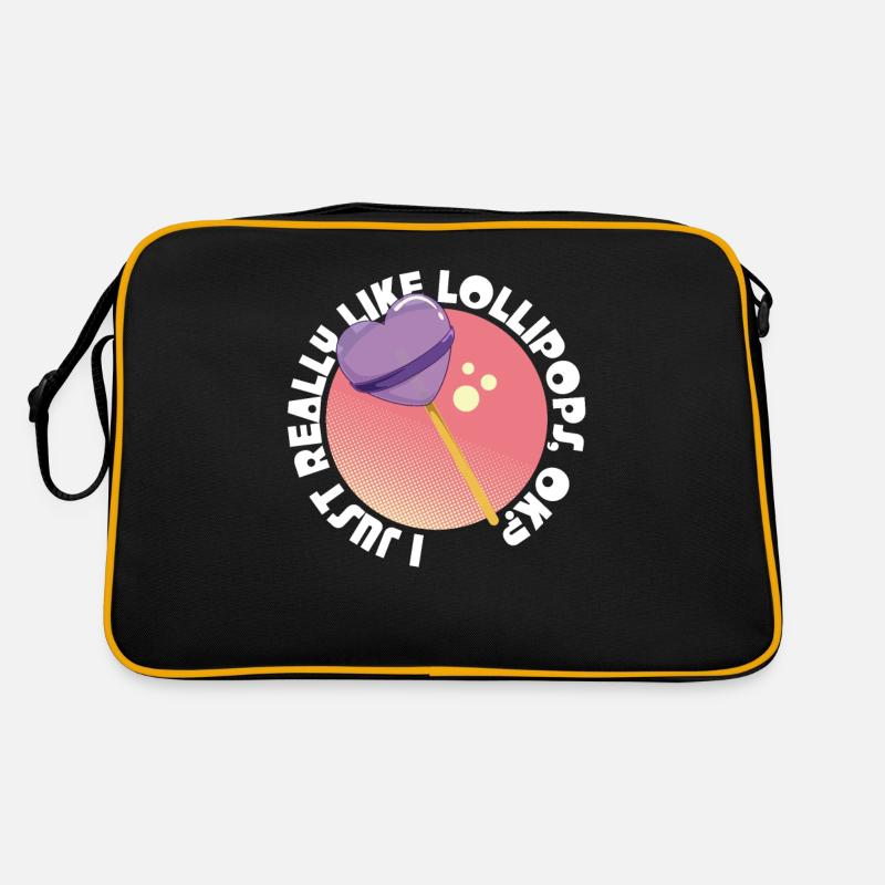 Cadeau de bonbons Lollipop Sac Retro