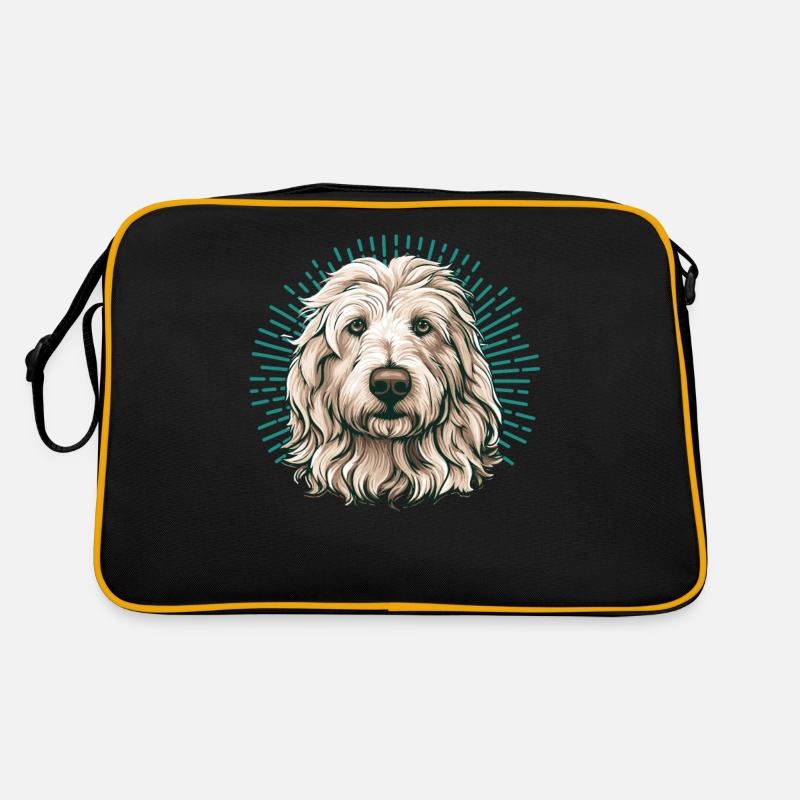 Maremma Abruzzo German Shepherd Maremmano Abruzzese Retro Bag