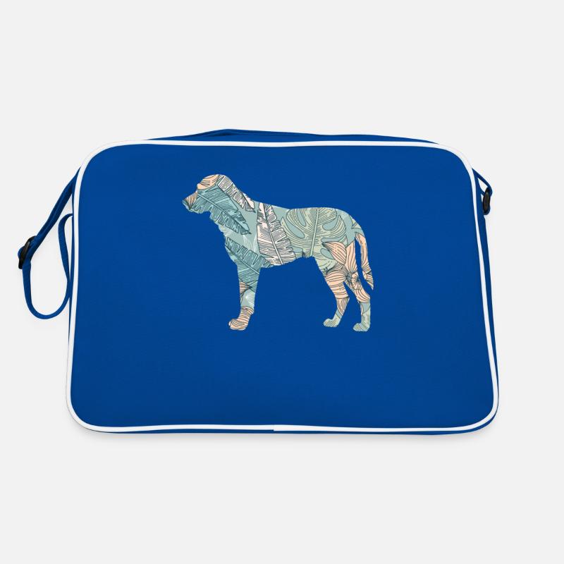 Kangal Shepherd Dog Breed Floral Retro Bag