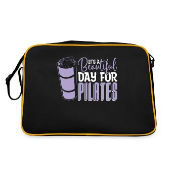 Pilates It's A Beautiful Day For Pilates Reformer - Retro Bag - black/gold - Back