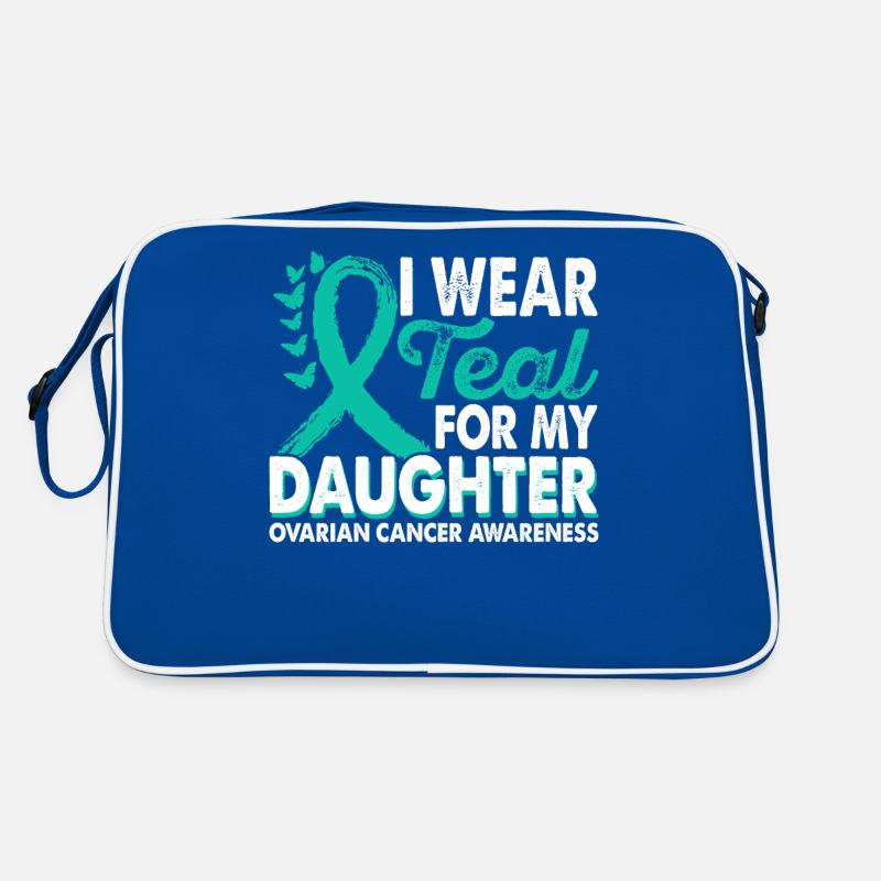 Portez du sarcelle pour le Mois de la conscience Sac Retro