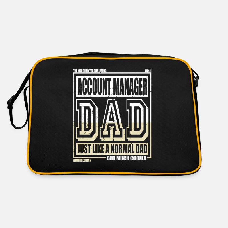 Comptable Papa Cadeau Sac Retro
