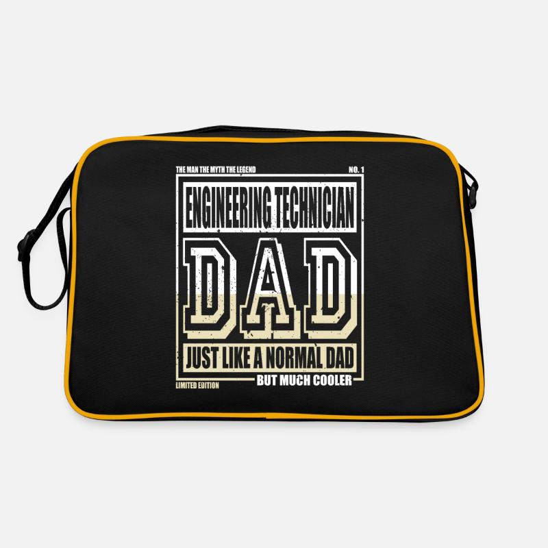 Engineering Technician Dad Gift Retro Bag