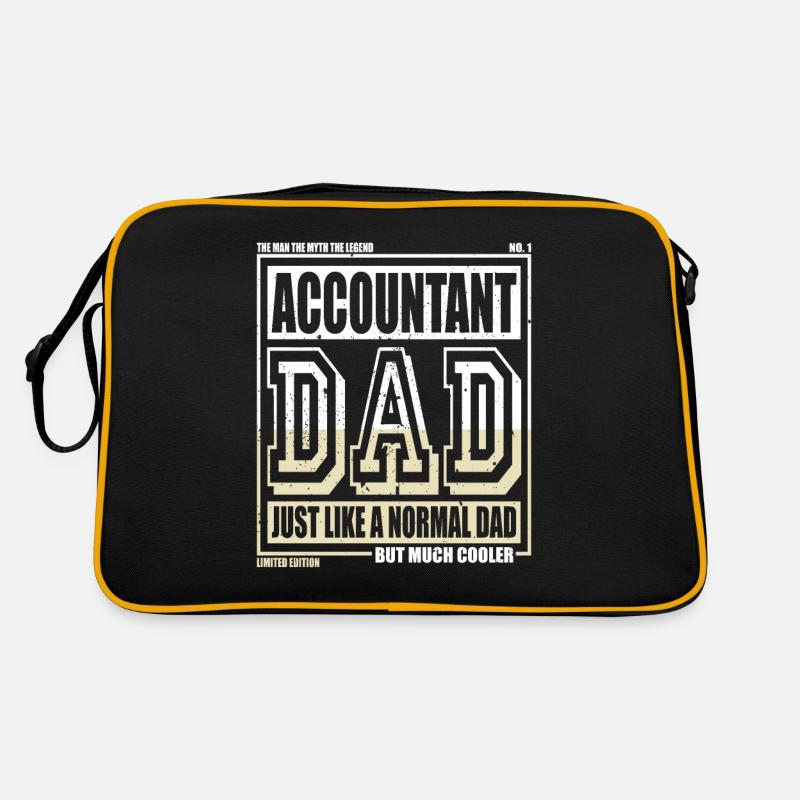 Comptable Papa Cadeau Sac Retro