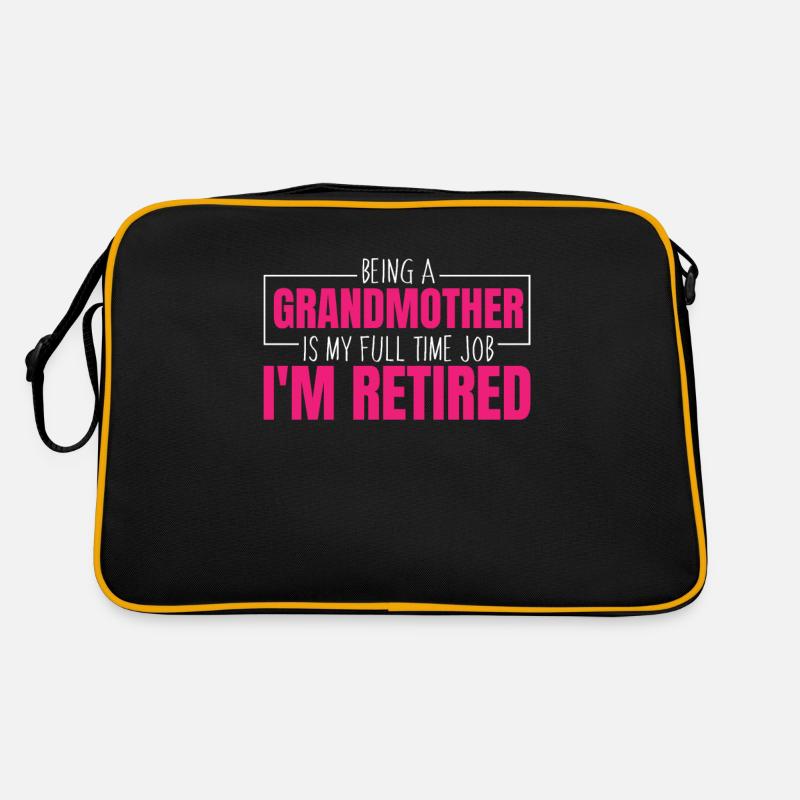 Pension de retraite Grand-mère Sac Retro