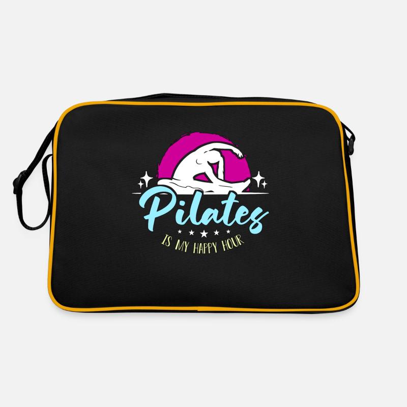 Le Pilates est mon cours de Pilates Méditation Happy Hour Sac Retro
