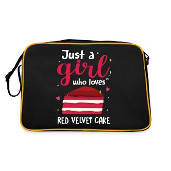 Velvet Cake Cake Cadeau - Sac Retro - noir/or - Dos