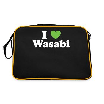 Wasabi - Sac Retro - noir/or - Dos