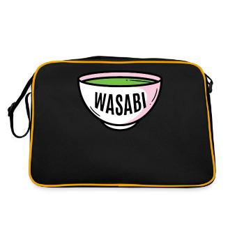 Wasabi - Sac Retro - noir/or - Dos