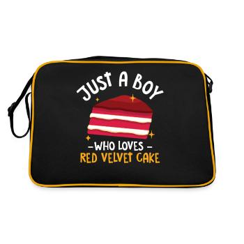 Velvet Cake Cake Cadeau - Sac Retro - noir/or - Dos
