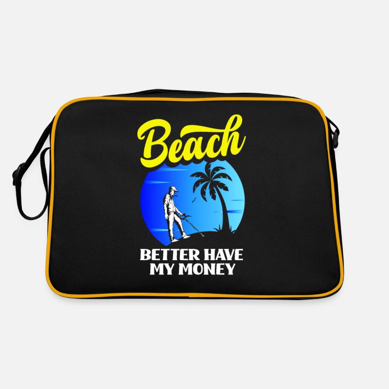 Détecteur de métaux à sondage amusant Sac Retro