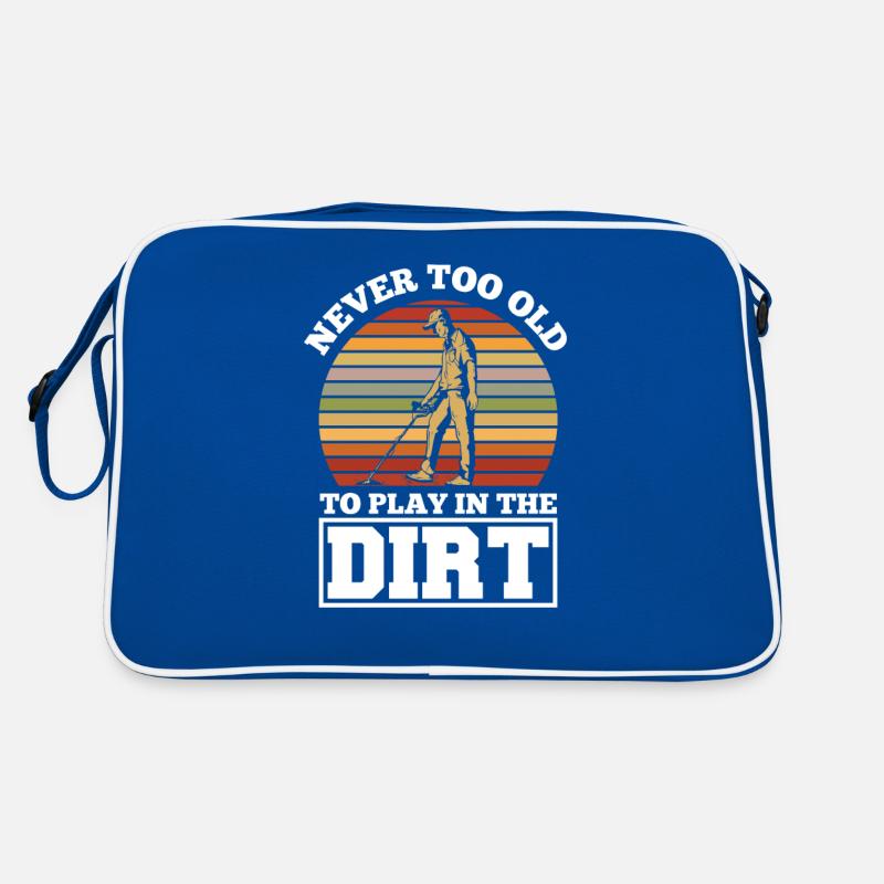 Funny Probing Metal Detector Detector Retro Bag