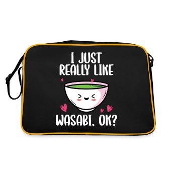 Wasabi - Sac Retro - noir/or - Dos
