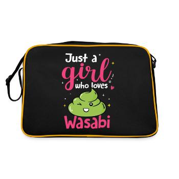 Wasabi - Sac Retro - noir/or - Dos
