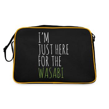 Wasabi - Sac Retro - noir/or - Dos