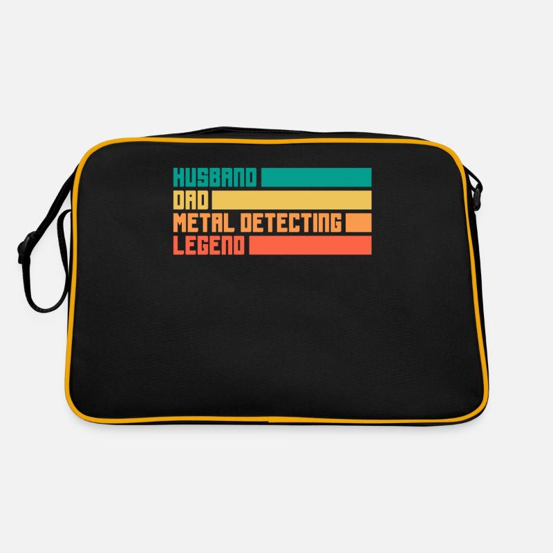 Funny Probing Metal Detector Detector Retro Bag