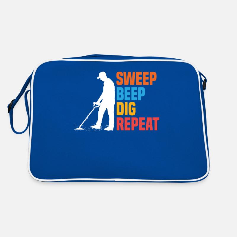 Funny Probing Metal Detector Detector Retro Bag
