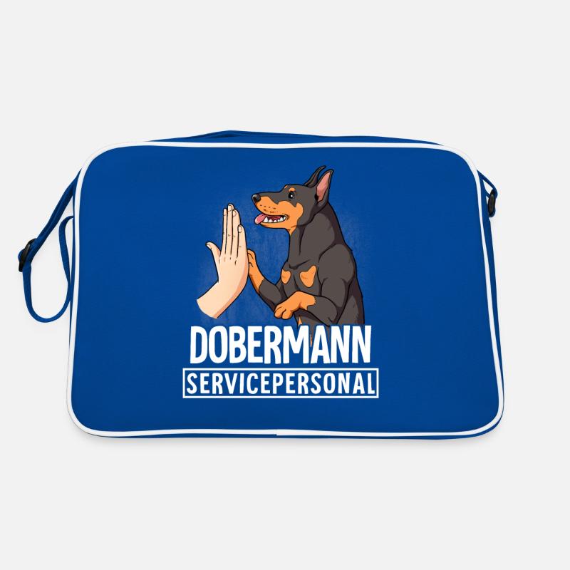 Dobermann Retro Tasche