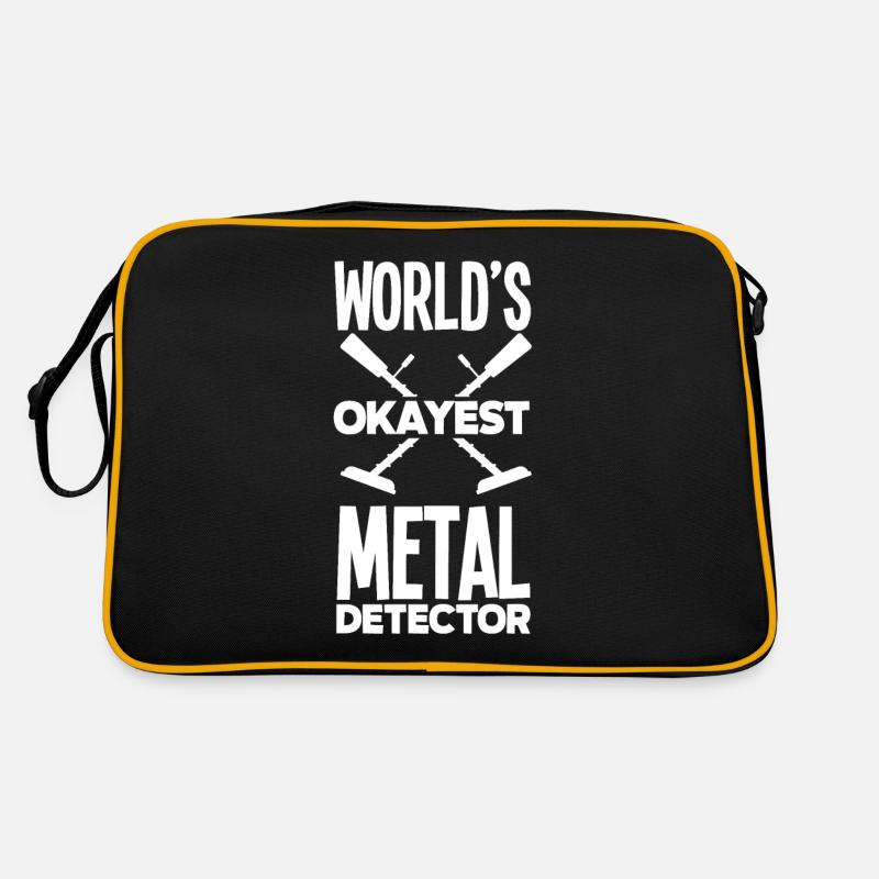Détecteur de métaux à sondage amusant Sac Retro