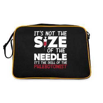 Puncture force - Retro Bag - black/gold - Back