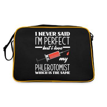 Puncture force - Retro Bag - black/gold - Back