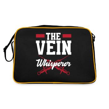 Puncture force - Retro Bag - black/gold - Back