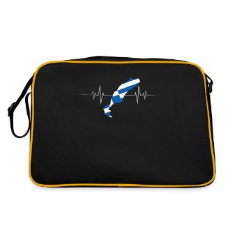 Kos - Retro Bag - black/gold - Back