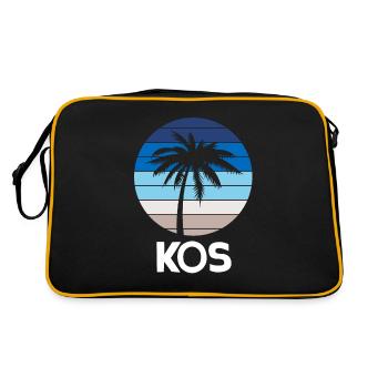 Kos - Retro Bag - black/gold - Back