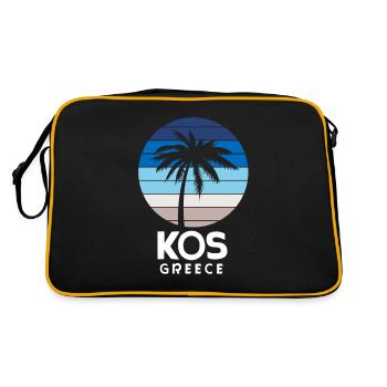 Kos - Retro Bag - black/gold - Back