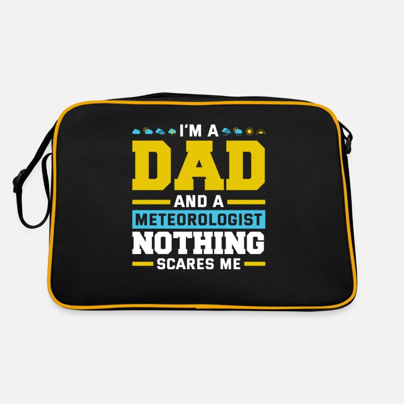 Meteorologist Meteorology Storm Chaser Gift Retro Bag