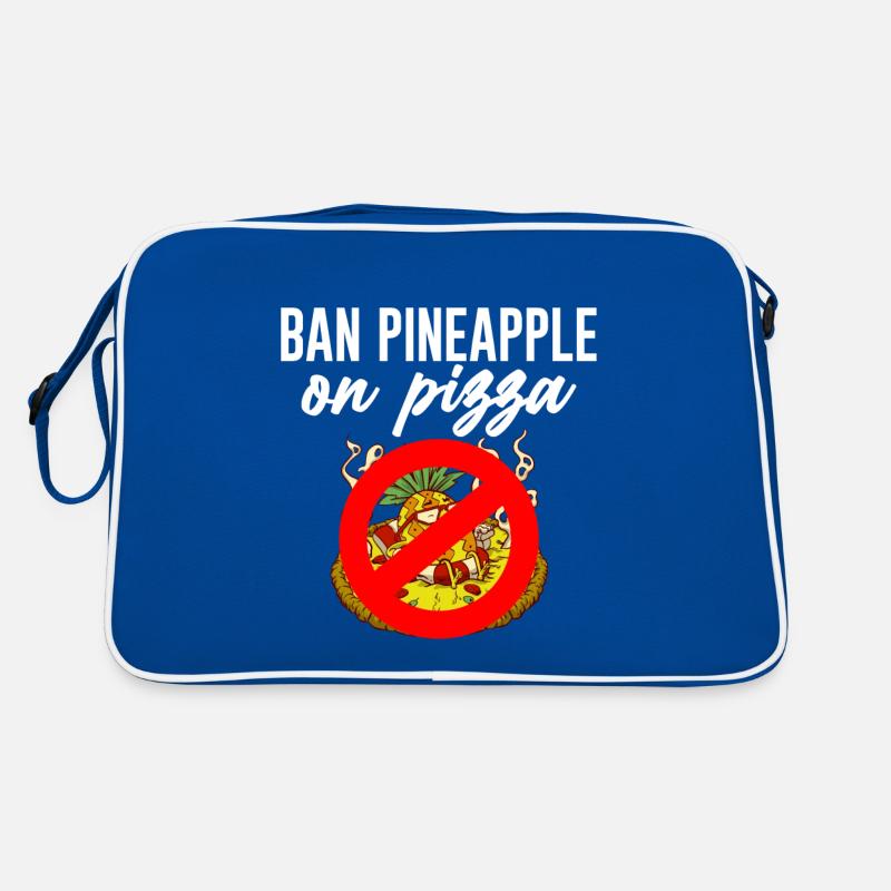 Interdire l’ananas sur la pizza 4 Sac Retro