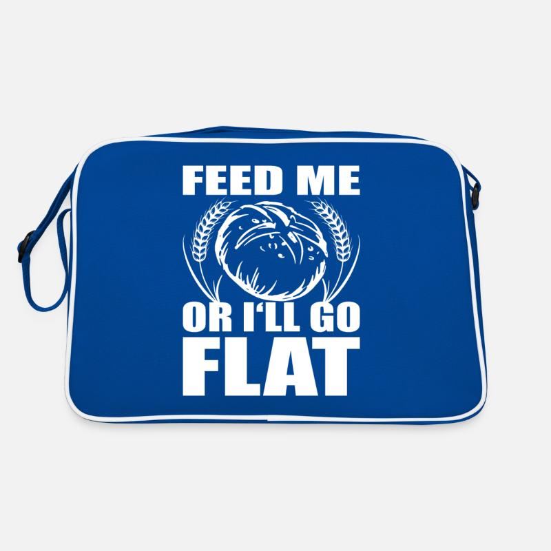 Sourdough Starter Sourdough Bread Baking Fans Baking Retro Bag