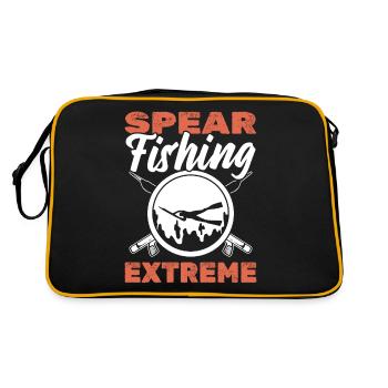 Spearfishing Extreme Spear fishing Freediving - Retro Bag - black/gold - Back