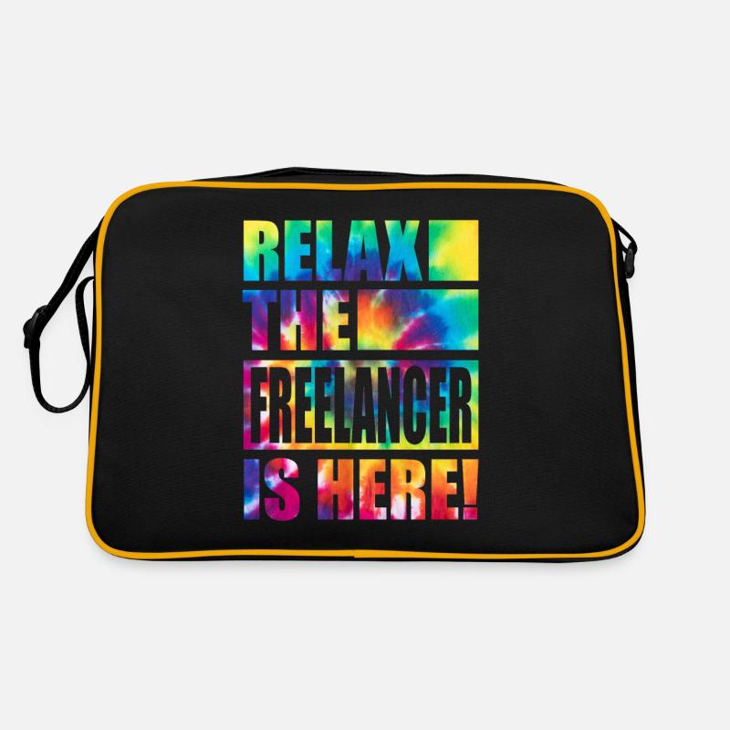 Freelancer Lustiger Spruch Retro Tasche