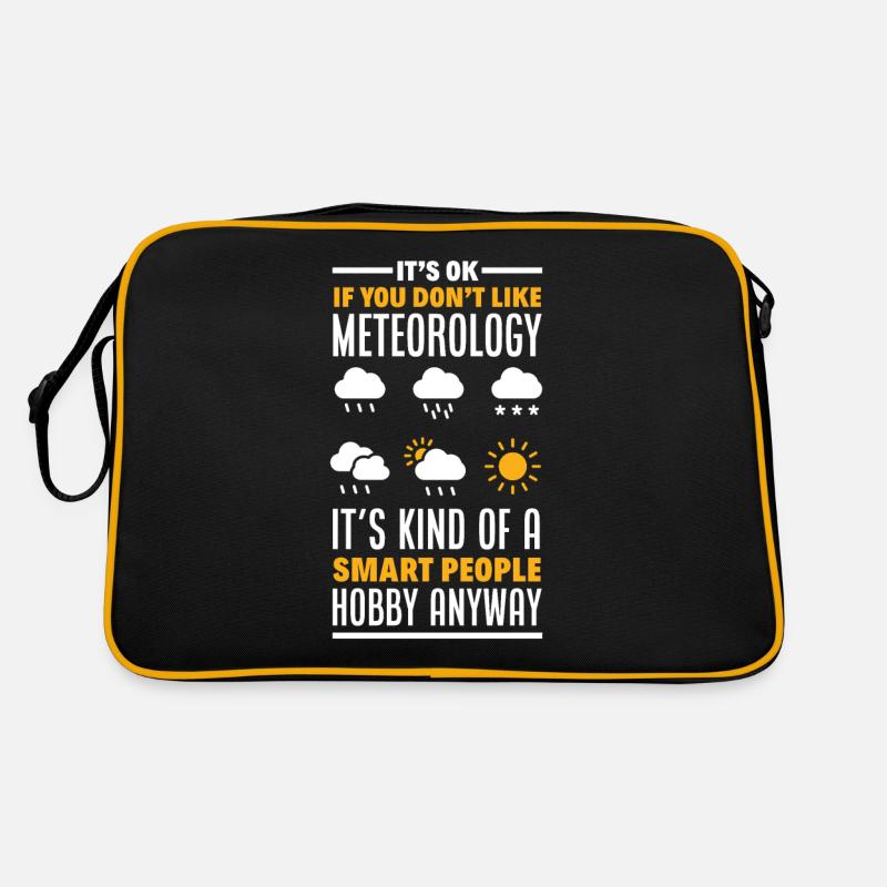 Meteorologist Meteorology Storm Chaser Gift Retro Bag