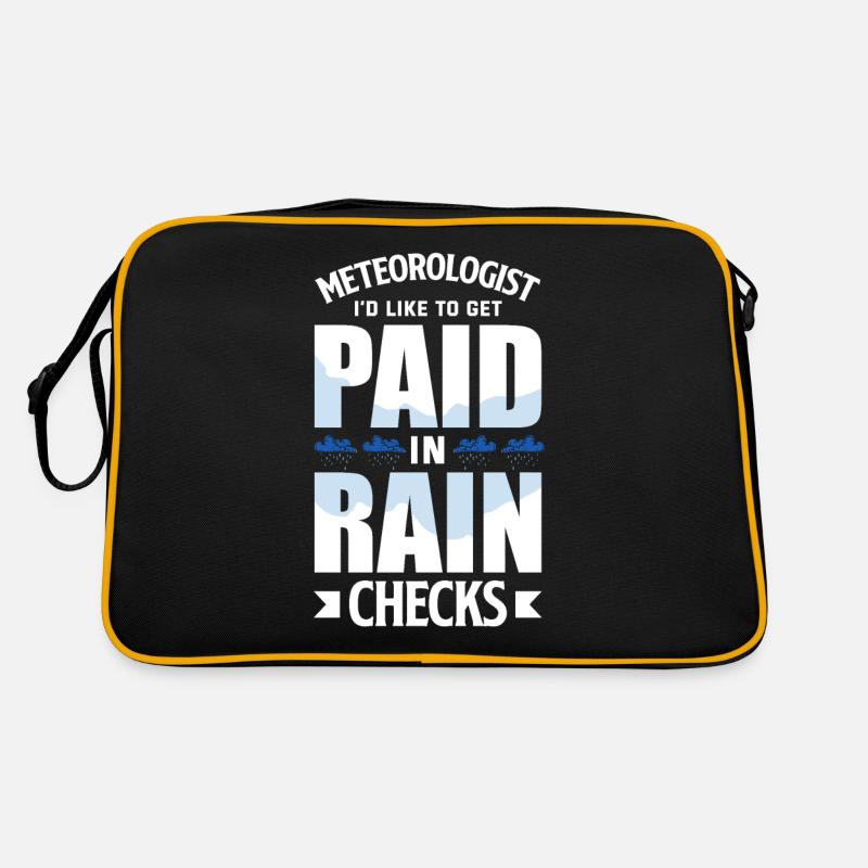 Meteorologist Meteorology Storm Chaser Gift Retro Bag
