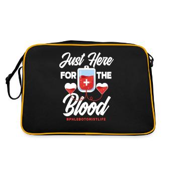 Puncture force - Retro Bag - black/gold - Back