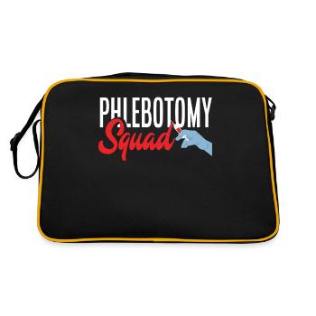 Puncture force - Retro Bag - black/gold - Back