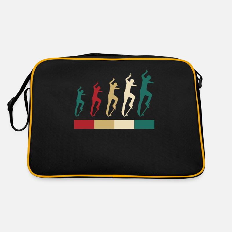 Retro Vintage Skateboard Lover Retro Bag