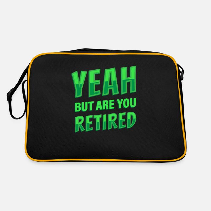 Rentner Rente Rentner Retro Tasche