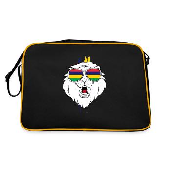 Mauritius - Retro Bag - black/gold - Back