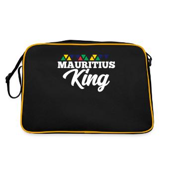Mauritius - Retro Bag - black/gold - Back