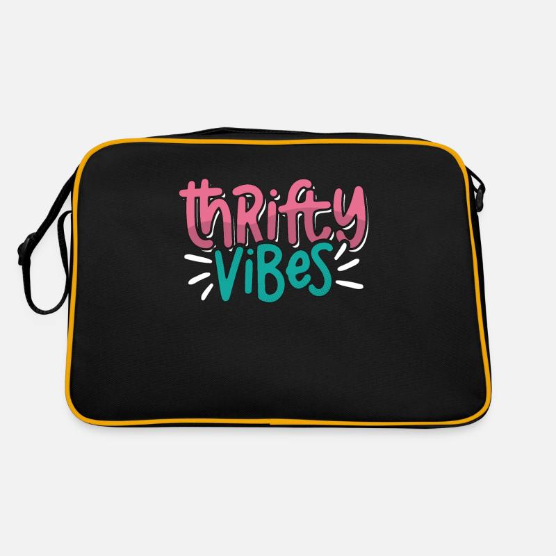 Thrift Shopping Thrifty Vibes Second Hand Thrifter Retro Bag