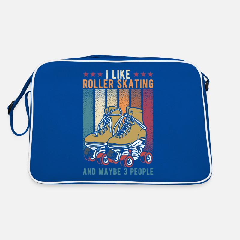 Rollerskating Retro Retro Tasche