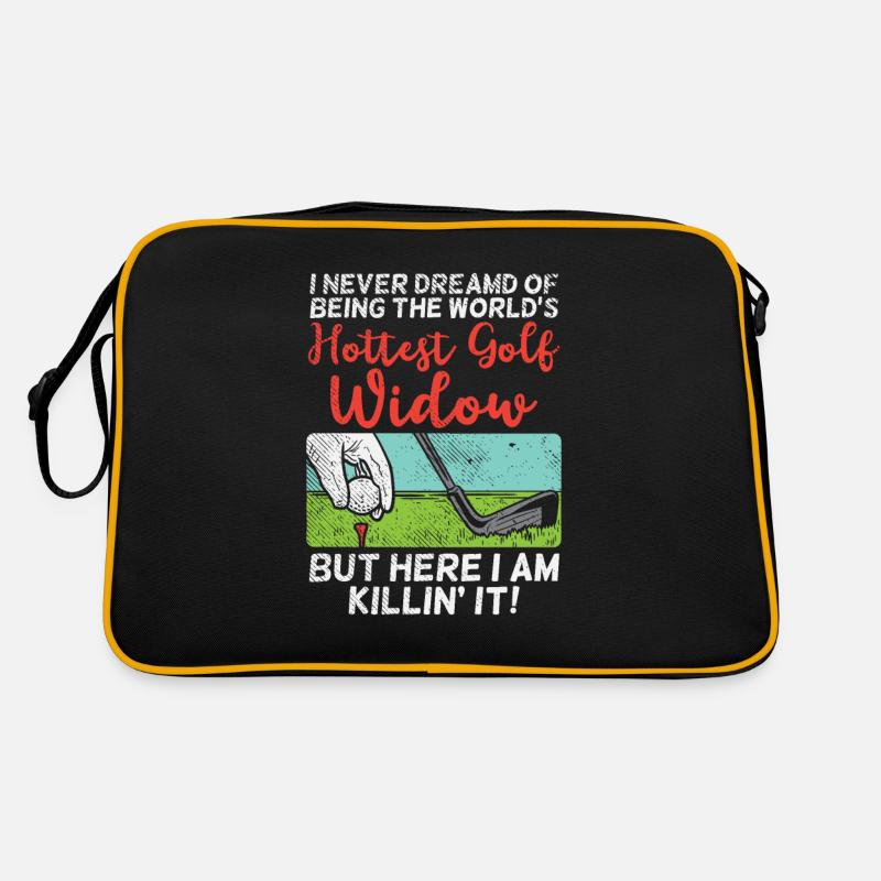 Heißeste Golf-Witwe Retro Tasche