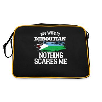 Djibouti Épouse - Sac Retro - noir/or - Dos